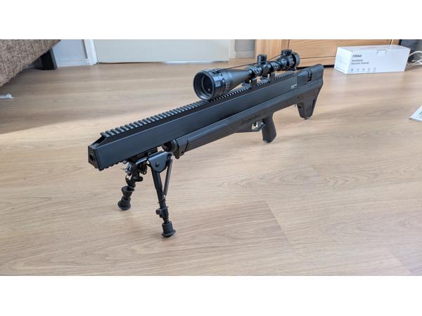 Benjamin Bulldog 9 mm pcp lekvrij en amper gebruikt ..