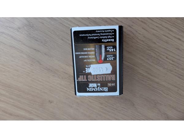 Benjamin Bulldog 9 mm pcp lekvrij en amper gebruikt ..