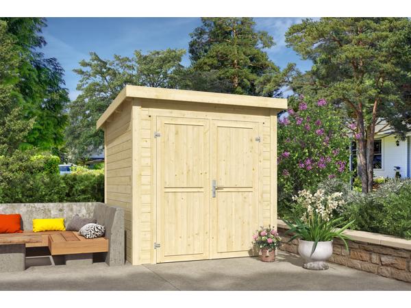 Blokhut Sara 200x200 Onbehandeld vuren