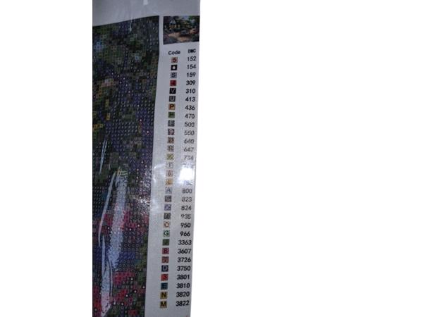 nr 64 Diamond Painting plattelands huisje 50x40cm (vierkant)