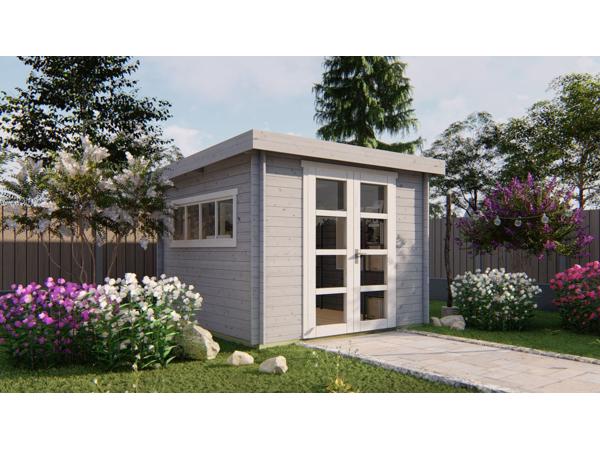 Blokhut - Tuinhuis Bodine | 28 mm | vuren onbehandeld