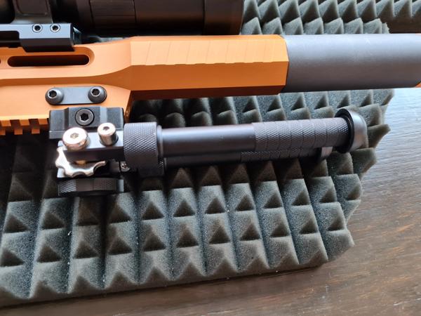 Bipod aluminium met picatinny aansluiting