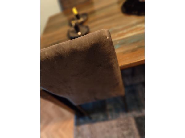 Eethoek tafel+6 gratis stoelen