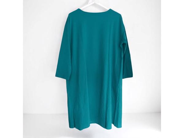Sweat jurk motorcycle turquoise XL/XXL