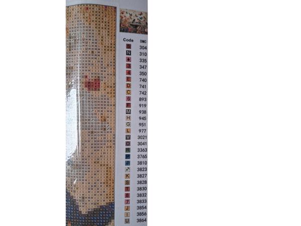 nr 44 Diamond Painting vogels vlinders 50x40cm (vierkant)