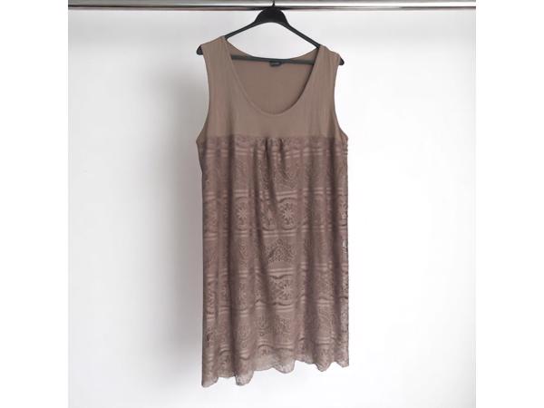 Stretchy jurk met kant 44/46 XXL/XXXL