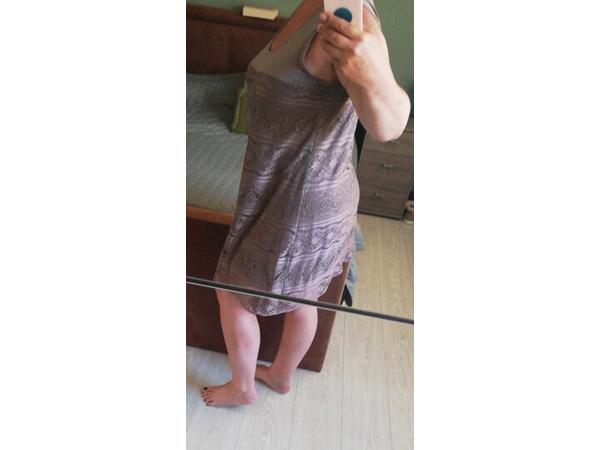 Stretchy jurk met kant 44/46 XXL/XXXL