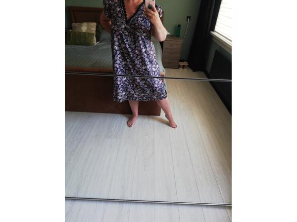 Stretchy jurk met kant 44/46 XXL/XXXL