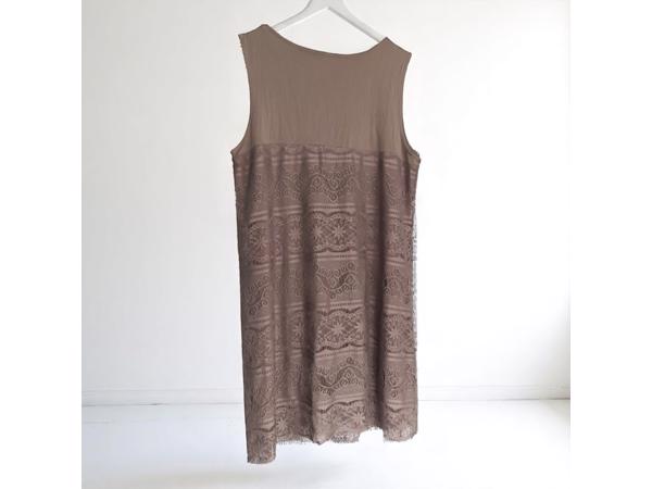 Stretchy jurk met kant 44/46 XXL/XXXL