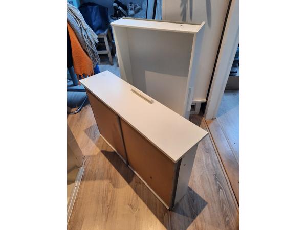 Twee bedlades  bed Ikea.