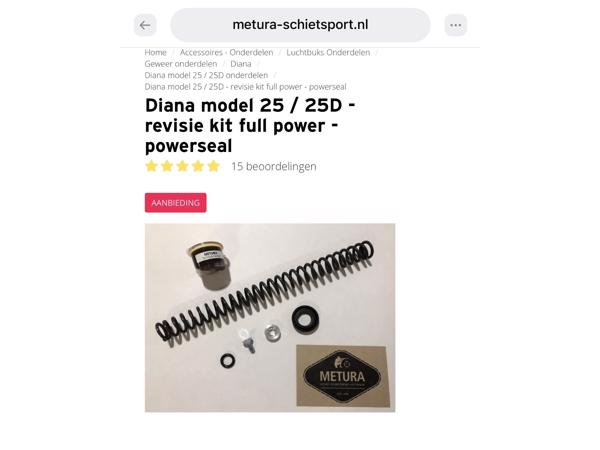 Diana 25D cal .177 / 4,5mm