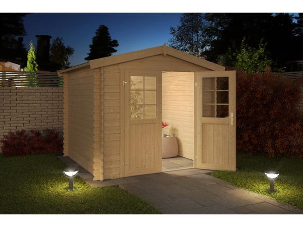 Blokhut Ingo 230x230 Onbehandeld vuren