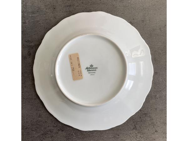 Vintage decoratief bord met portret van Wolfgang A. Mozart