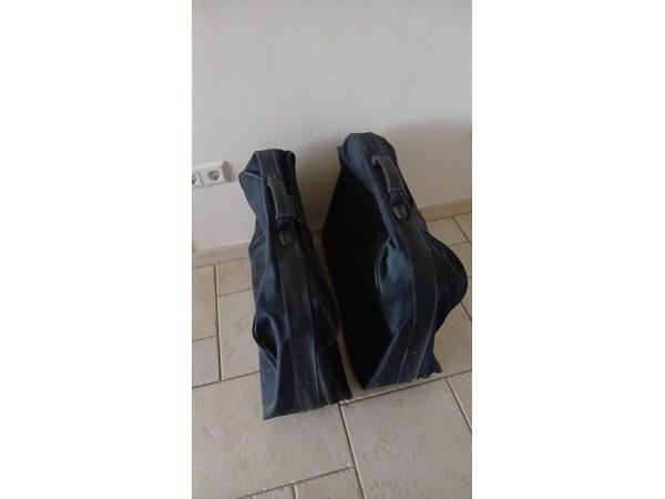 2x koffer Samsonite light set stoffen