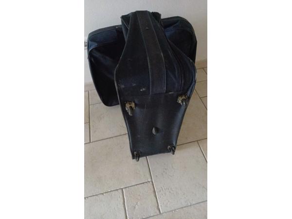 2x koffer Samsonite light set stoffen