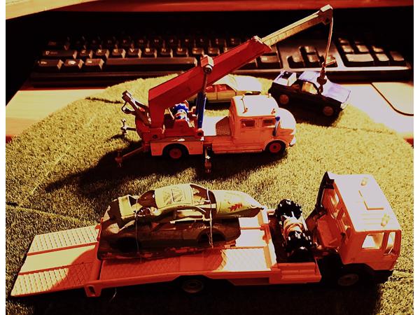 Siku mercedes benz \rund hauber wreck truck