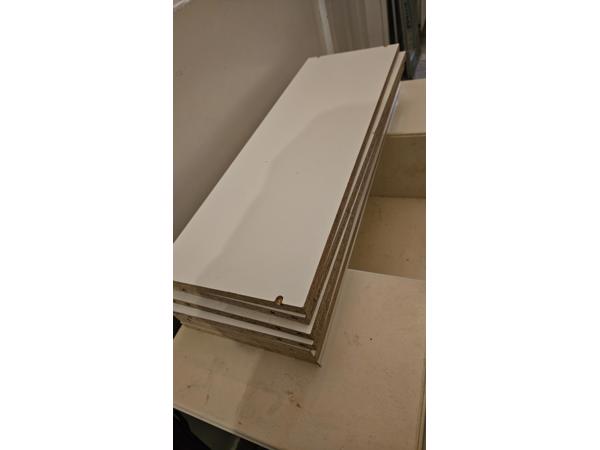 2x ikea Billy boekenkast wit