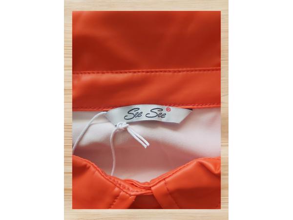 See See oversized blouse jasje knal oranje M/38