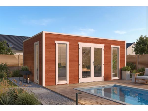 Blokhut - Tuinhuis Marco | 28 mm | vuren onbehandeld