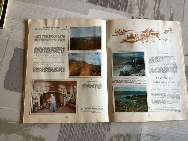 2 BOEKEN ;LA GEOGRAPHIE de L&#x27;AMERIQUE &amp; L&#x27;