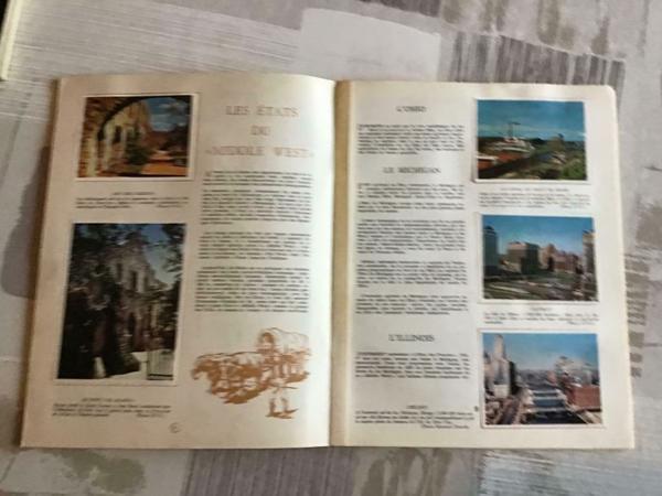 2 BOEKEN ;LA GEOGRAPHIE de L&#x27;AMERIQUE &amp; L&#x27;