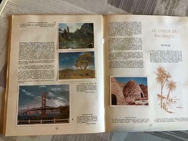 2 BOEKEN ;LA GEOGRAPHIE de L&#x27;AMERIQUE &amp; L&#x27;