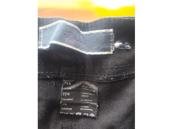 Stretch broek zwart 3XL/46
