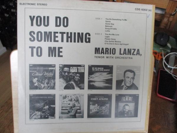 Mario Lanza - You do something to me