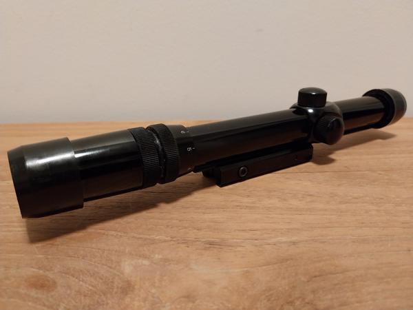 vintage richtkijker Bushnell 3x-7x custom .22