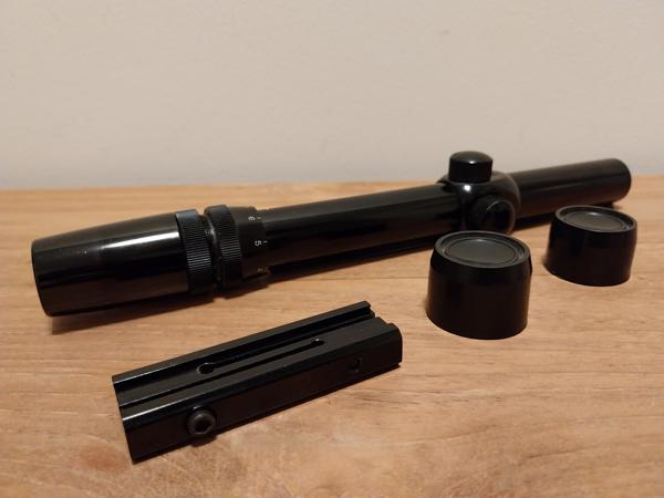 vintage richtkijker Bushnell 3x-7x custom .22