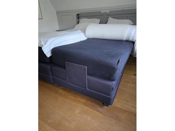 Twee éénpersoons boxsprings 90x210