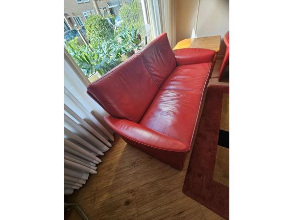 Antipode 2-zits, 2.5 zits bank en fauteuil, leer.