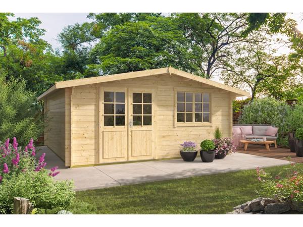 Blokhut - Tuinhuis Toledo | 34 mm | vuren onbehandeld