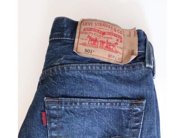 Levis 501 shrink to fit dames jeans. Maat 28/32 (nieuw)