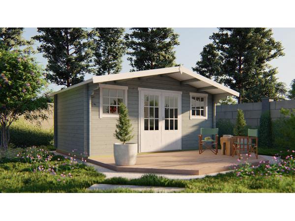 Blokhut - Tuinhuis Karen | 40 mm | onbehandeld