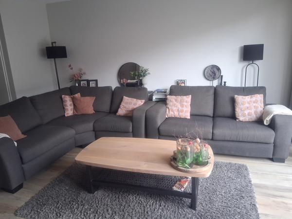 Hoekbank en 2 zitsbank