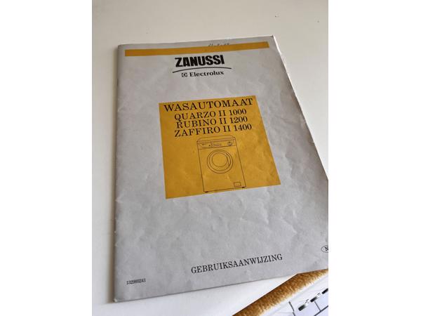 Zanussi zaffiro 2 1400 | wasmachine