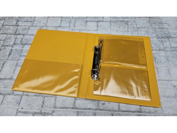 40 nieuwe gele A5 2-ringbanden