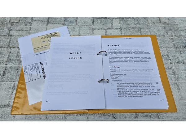 40 nieuwe gele A5 2-ringbanden