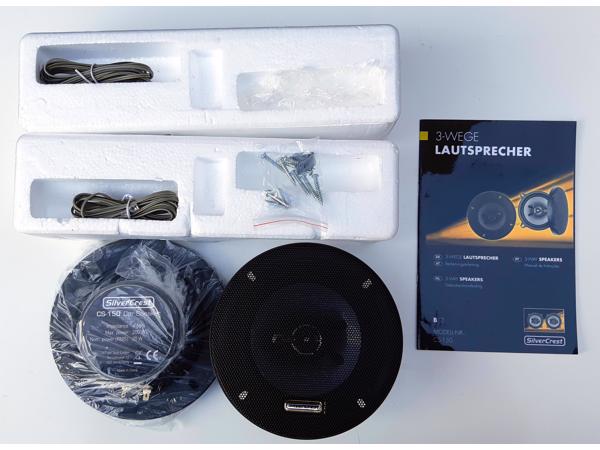 *NIEUW* SilverCrest inbouw 3-weg speakers 200 Watt in doos