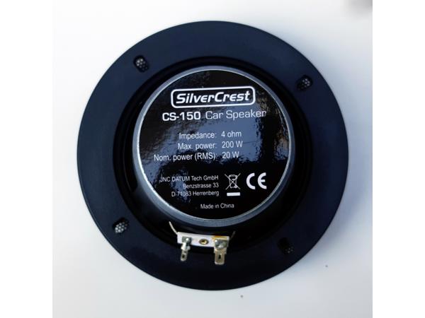 *NIEUW* SilverCrest inbouw 3-weg speakers 200 Watt in doos