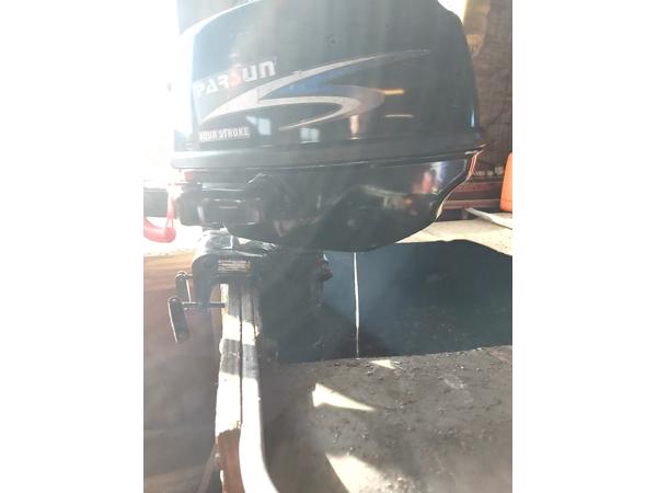 BUITENBOORDMOTOR PARSUN 5 PK VIERTAKT KORTSTAART 2015
