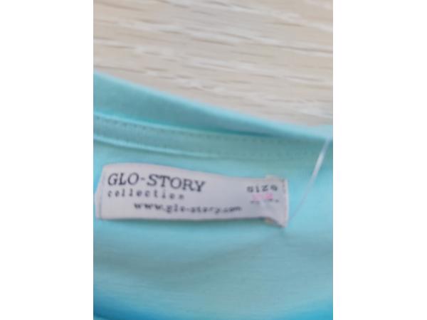 Glo-story t-shirt turquoise cookies & cream 152