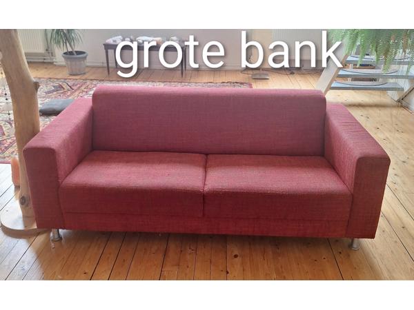 2 rode 2/3 zits banken