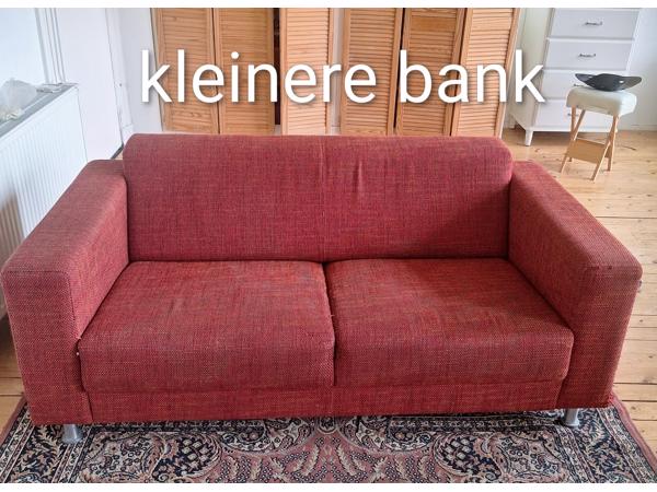 2 rode 2/3 zits banken