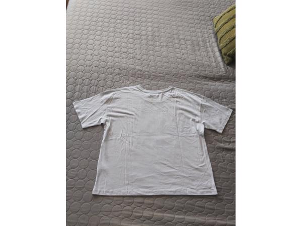 Glo-Story t-shirt Shine all day lichtblauw XL/42