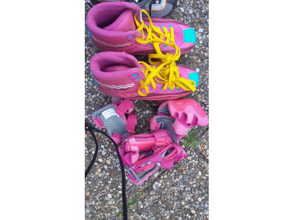 Roller skates mt 36/37 + bescherming
