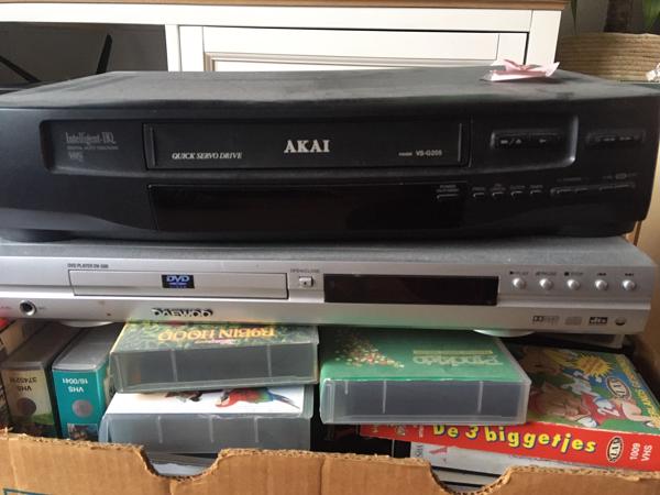 Videobanden met video recorder