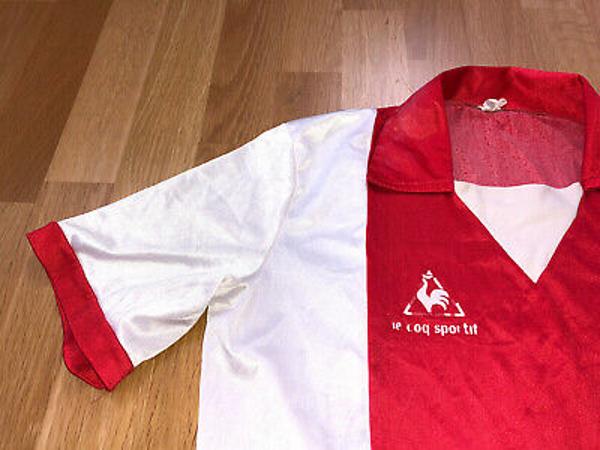 2 Ajax hirts le coq sportif! Jaren 80 Maat L en M z.g.a.n.