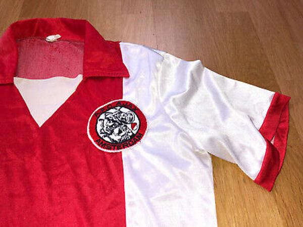 2 Ajax hirts le coq sportif! Jaren 80 Maat L en M z.g.a.n.